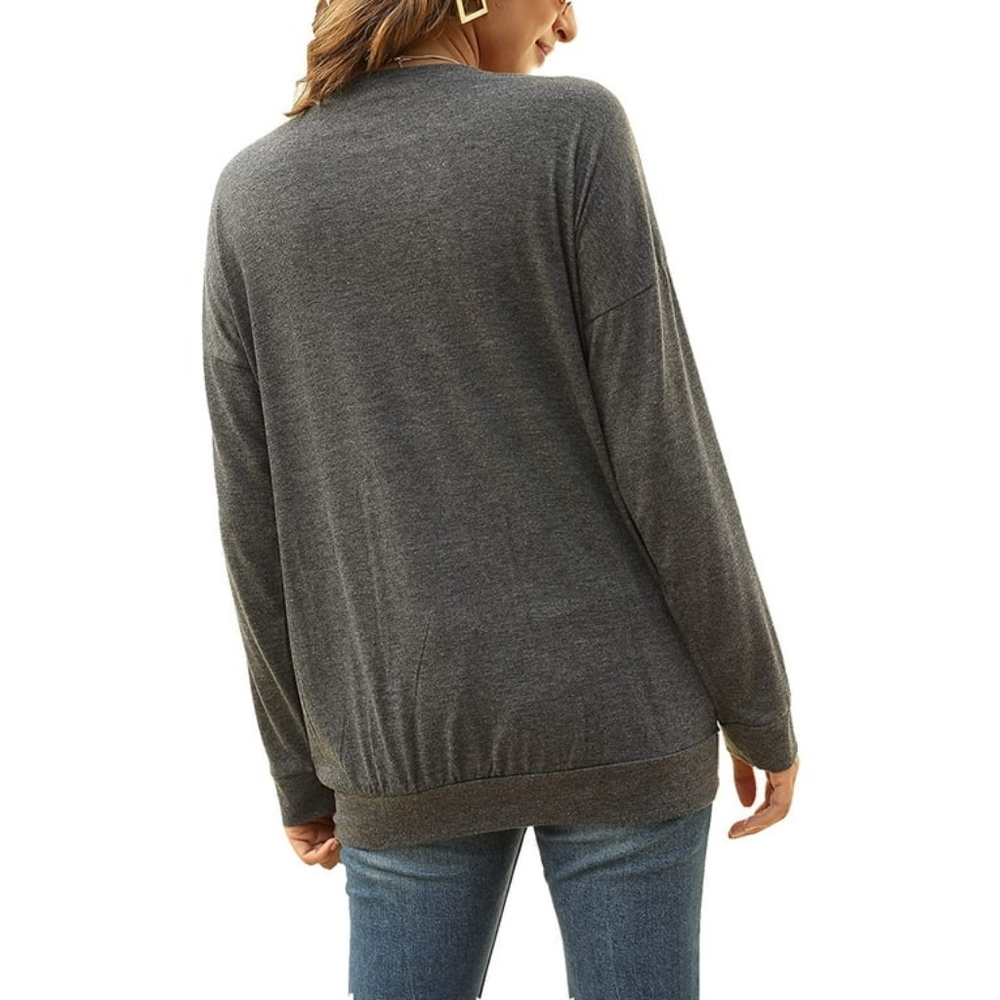 Hount Good Vibes Rainbow Long Sleeve Lightweight Sweater XL - Picture 3 of 6